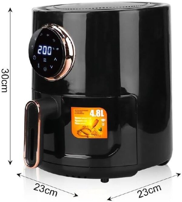 Heissluftfritteuse RAF R.5271 4.8L – Bild 2