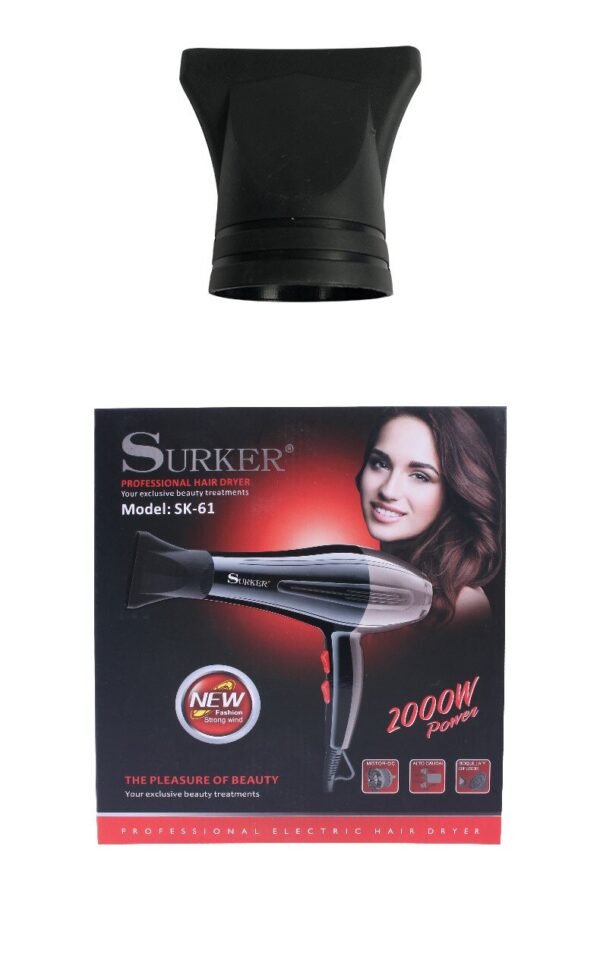 Surker Electric Haar Föhn Dryer Sk-61 /blau oder grau