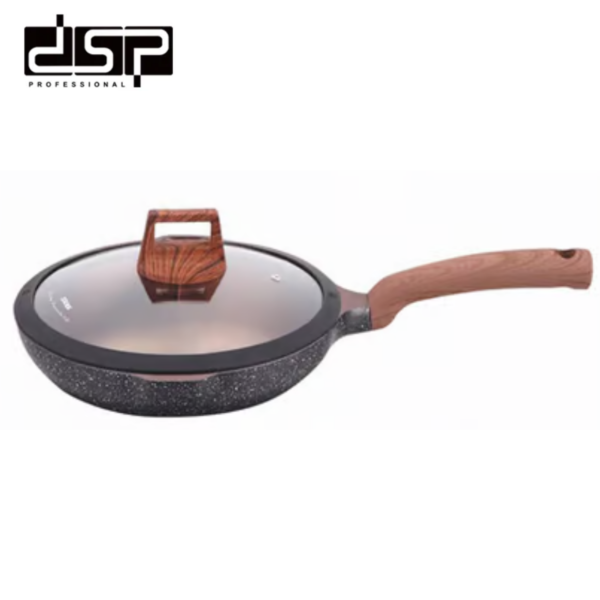 DSP Bratpfanne 2.7L 24cm Schwarz inkl. Deckel