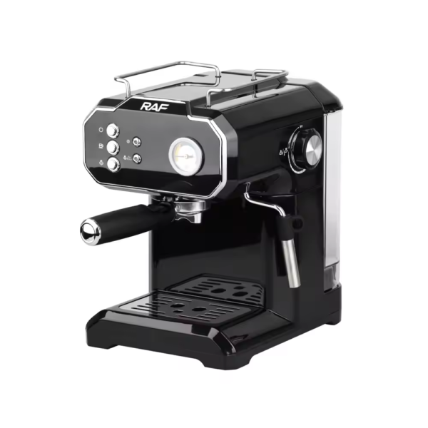 Siebträger-Kaffeemaschine in Schwarz - RAF.104B – Bild 5