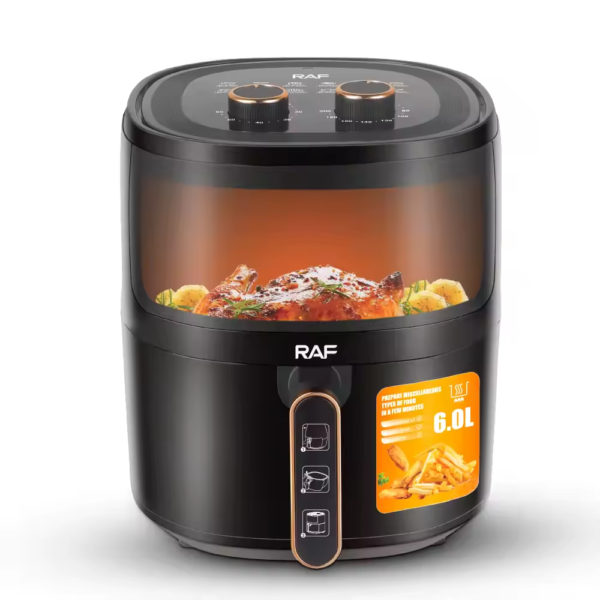 XL Heissluftfritteuse 5 Liter - 1500 Watt - Airfryer - RAF.5324