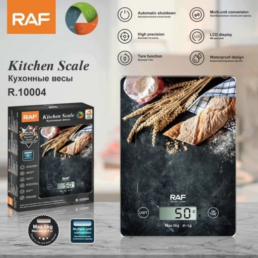 Digitale Küchenwaage bis 5kg - RAF.10004 – Bild 3