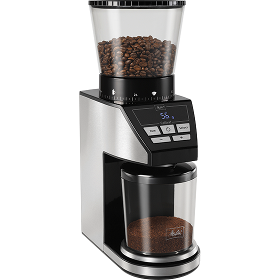 Melitta Calibra - Kaffeemühle inkl. 1kg Melitta BellaCrema LaCrema