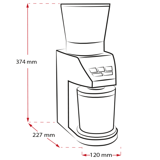 Melitta Calibra - Kaffeemühle inkl. 1kg Melitta BellaCrema LaCrema – Bild 8