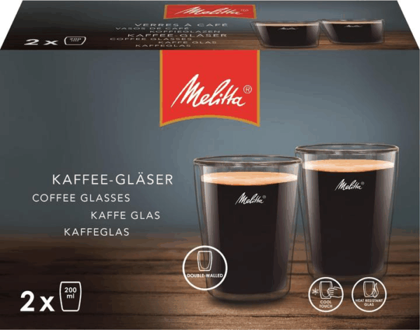 Melitta Kaffee-Gläser 200ml - 2 Stück – Bild 2