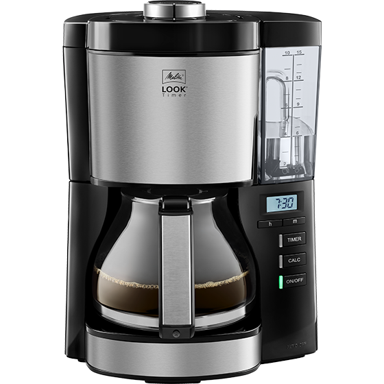 Melitta LOOK® Timer - Filterkaffeemaschine Schwarz