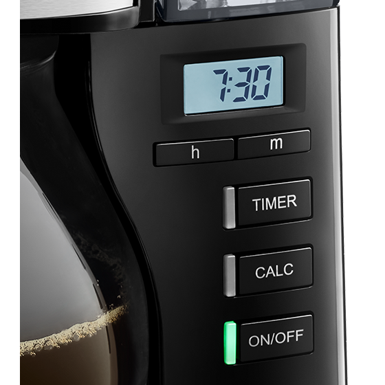 Melitta LOOK® Timer - Filterkaffeemaschine Schwarz – Bild 5